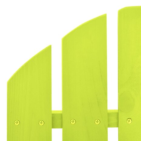 Schommelstoel Adirondack massief vurenhout groen 5