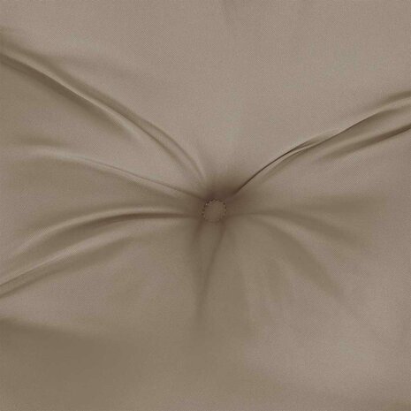 Palletkussen 60x61,5x10 cm stof taupe 7