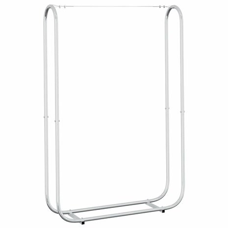 Haardhoutrek 100x25x150 cm gegalvaniseerd staal 2