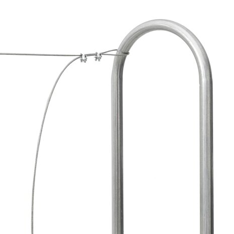 Haardhoutrek 100x25x150 cm gegalvaniseerd staal 7