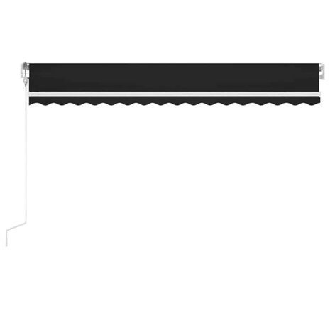 Luifel automatisch met LED en windsensor 450x300 cm antraciet 3