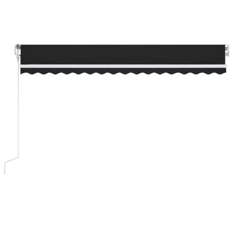Luifel automatisch met LED en windsensor 400x350 cm antraciet 4