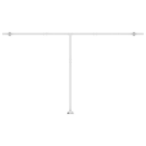 Luifel automatisch met LED en windsensor 500x350 cm blauw wit   9