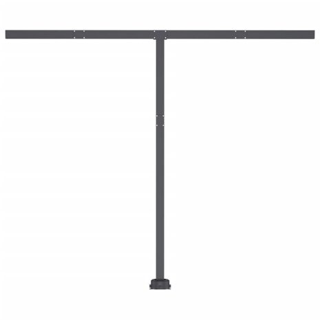 Luifel automatisch met LED en windsensor 300x250 cm geel en wit 7