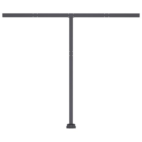 Luifel automatisch met LED en windsensor 350x250 cm blauw wit 7