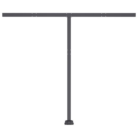Luifel automatisch met LED en windsensor 350x250 cm geel en wit 7