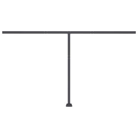 Luifel automatisch met LED en windsensor 400x300 cm antraciet 8