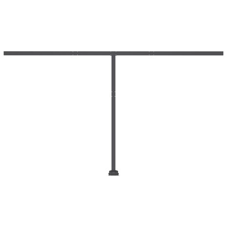 Luifel automatisch met LED en windsensor 450x350 cm crèmekleur 6