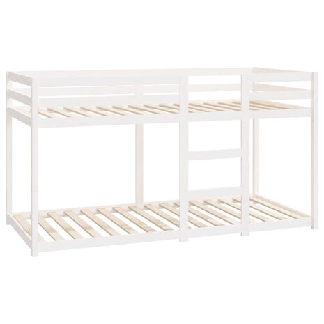 Stapelbed massief grenenhout wit 90x200 cm 3