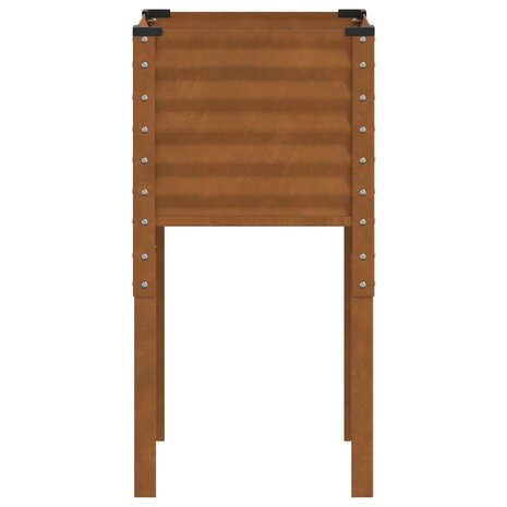 Plantenbak 45x45x88 cm weervast staal 4