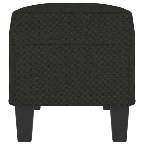 Bankje 100x35x41 cm stof zwart 4