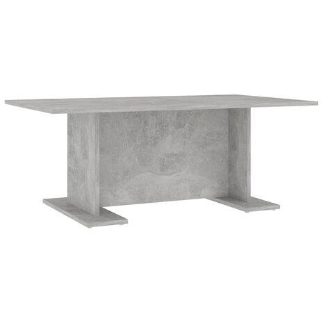 Salontafel 103,5x60x40 cm bewerkt hout betongrijs 2