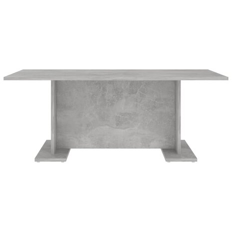 Salontafel 103,5x60x40 cm bewerkt hout betongrijs 4