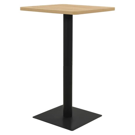 Bistrotafel 78,5x78,5x107 cm eikenkleurig 1