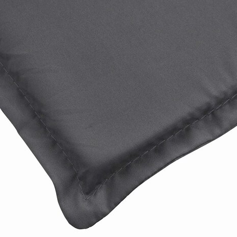 Ligbedkussen 180x60x4 cm oxford stof antracietkleurig 6