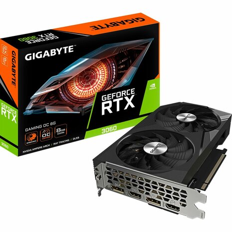 Videokaart Gigabyte GeForce RTX 3060 GAMING GDDR6 1