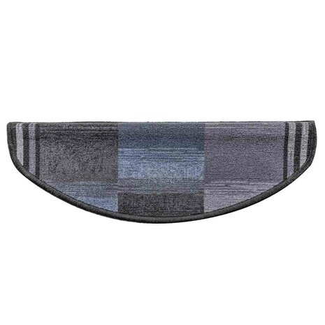 Trapmatten zelfklevend 5 st 65x21x4 cm zwart en grijs 4
