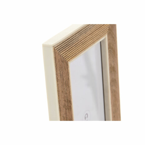 Fotolijsten Home ESPRIT Wit Natuurlijk Hars Mangohout Stads 2