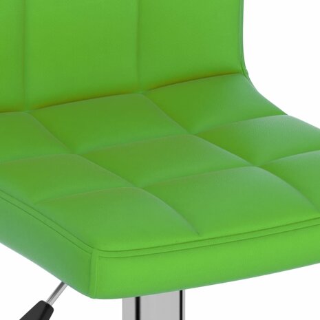 Barkruk kunstleer groen 7