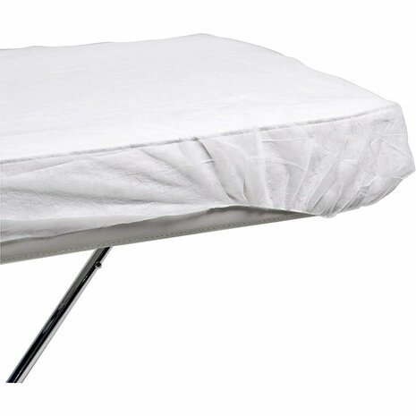 Verstelbaar onderlaken Postquam Wit 95 x 220 cm 2
