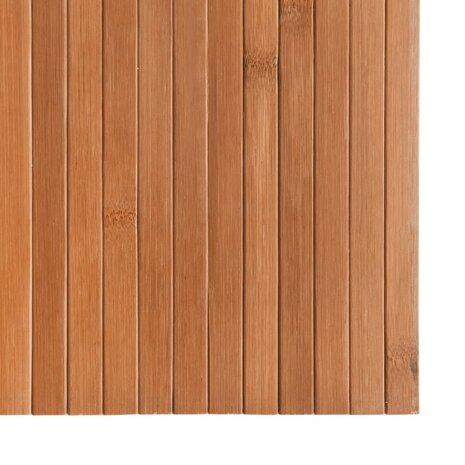 Vloerkleed rechthoekig 60x300 cm bamboe naturel 6