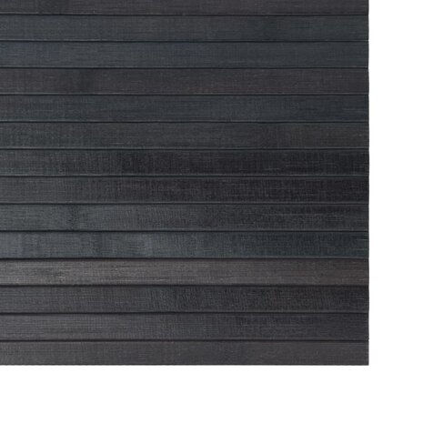 Vloerkleed rechthoekig 70x300 cm bamboe grijs 6