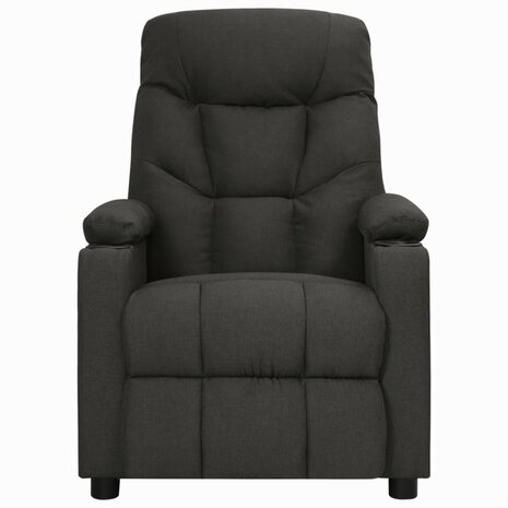 Sta-op-massagestoel stof zwart 3