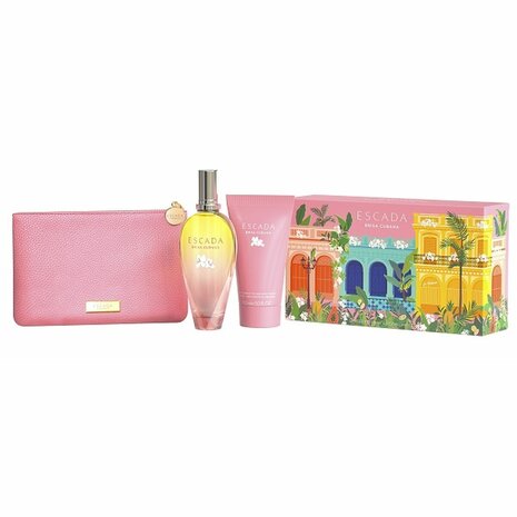 Parfumset voor Dames Escada Brisa Cubana 3 Onderdelen 1