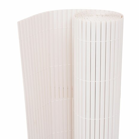 Tuinhek Dubbelzijdig PVC 150x300 cm Wit 2