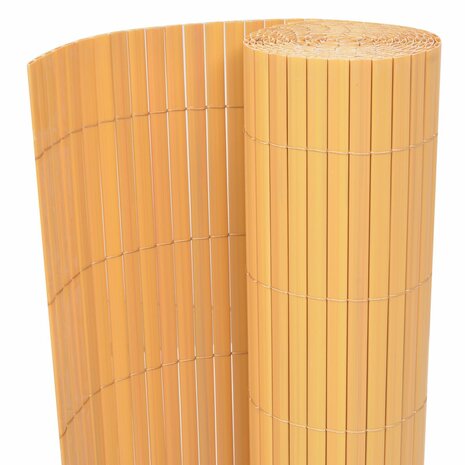 Tuinhek Dubbelzijdig PVC 150x300 cm Geel 2
