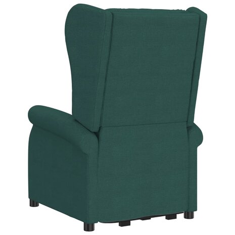 Sta-op-massagestoel stof donkergroen 6