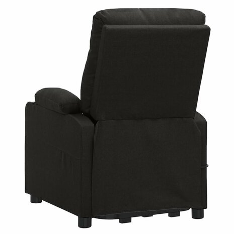 Sta-op-massagestoel stof zwart 5