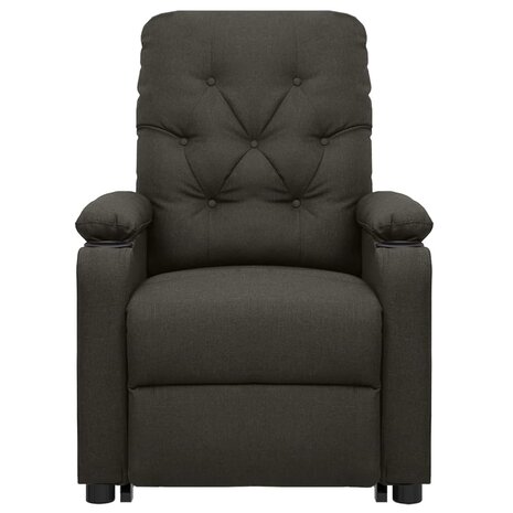 Sta-op-massagestoel stof taupe 3
