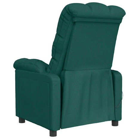Massagestoel stof donkergroen 5