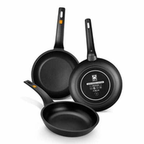 Wokpan BRA Sartén Efficient Zwart Aluminium Ø 24 cm 4