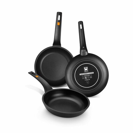 Wokpan BRA Sartén Efficient Zwart Aluminium Ø 24 cm 5