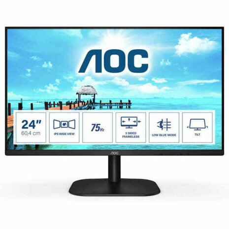 Monitor AOC 24B2XH/EU Full HD 24" 23,8" 1