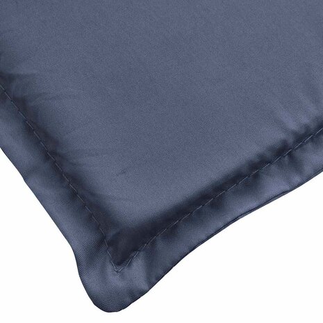 Ligbedkussen 180x60x4 cm oxford stof marineblauw 6