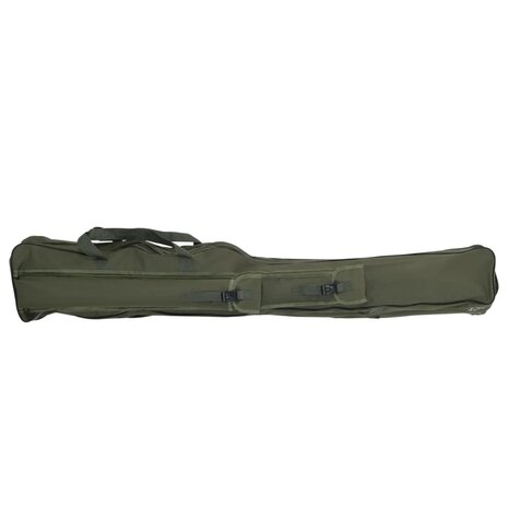 Hengeltas 150 cm oxford stof donkergroen 3