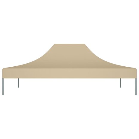 Partytentdak 270 g/m² 4,5x3 m beige 3