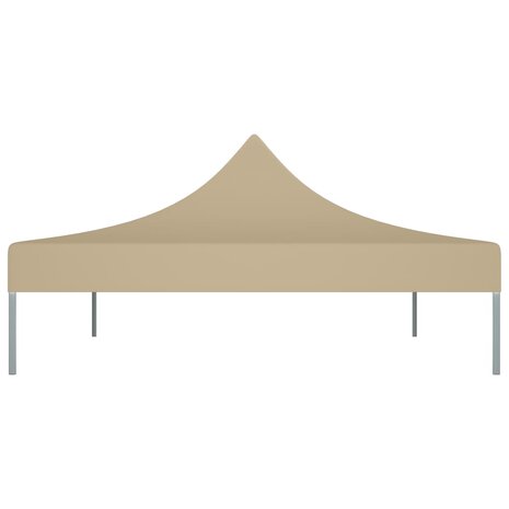 Partytentdak 270 g/m² 4,5x3 m beige 4