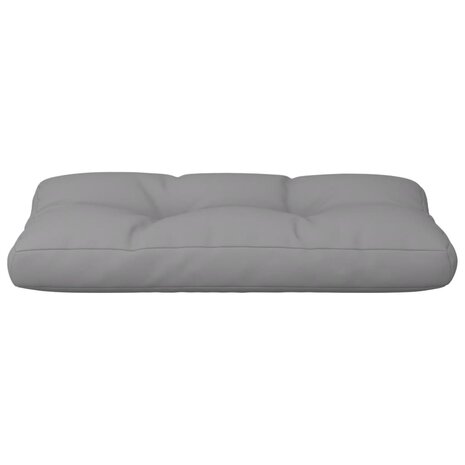 Palletkussen 70x40x12 cm stof grijs 5