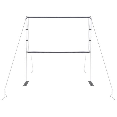 Projectiescherm met statieven 90 inch 16:9 3