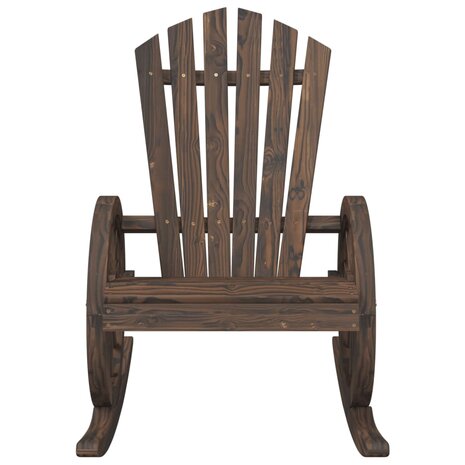 Schommelstoelen 2 st Adirondack massief vurenhout 5