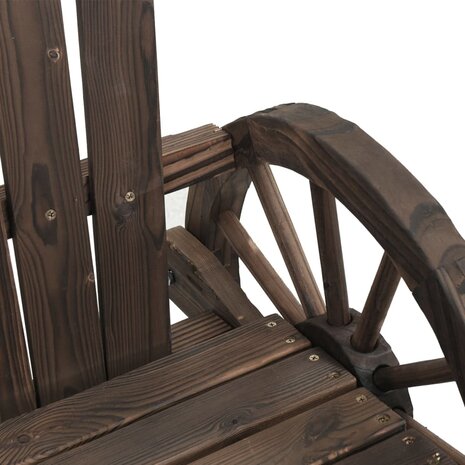 Schommelstoelen 2 st Adirondack massief vurenhout 8