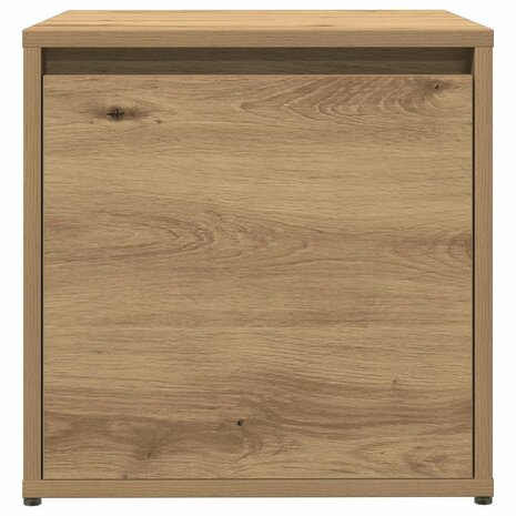 Halmeubelset bewerkt hout artisanaal eikenkleur 5