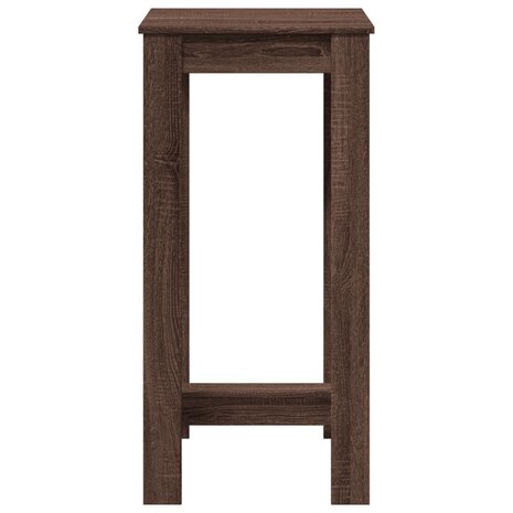 Bartafel 51x50x103,5 cm bewerkt hout bruin eikenkleurig 4