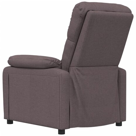Massagestoel stof donkerbruin 5