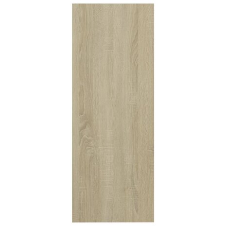 Wandtafel 105x30x80 cm bewerkt hout sonoma eikenkleurig 6