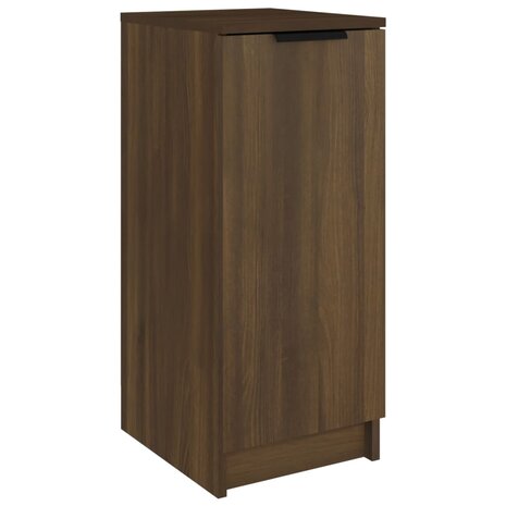 Schoenenkast 30x35x70 cm bewerkt hout bruin eikenkleur 2